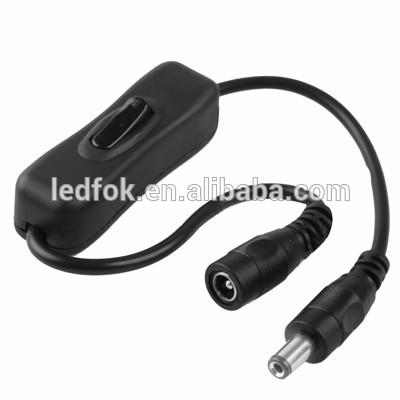 303/304 switch add 5521 male plug socket extension lead for led