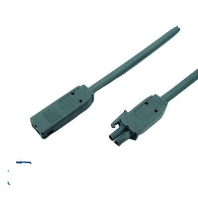 Mini AMP Extension cable connectors for 250V down lights commercial lighting